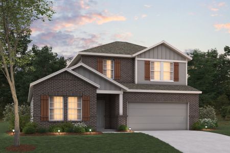 New construction Single-Family house 14058 Ladbroke Street, Pilot Point, TX 76258 Barbosa - 40' Smart Series- photo 0