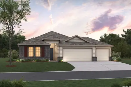 New construction Single-Family house 104 Prescott Dr, Floresville, TX 78114 plan Pizarro - image