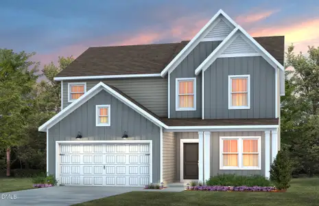 New construction Single-Family house 1152 Lancashire Grove Pl, Willow Spring, NC 27592 plan Aspire - image