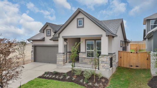 New construction Single-Family house 20400 Stelfox St, Manor, TX 78653 plan Adalynn - image