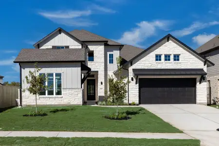 New construction Single-Family house 506 Tonada Cv, Liberty Hill, TX 78642 plan The Rowan III - image