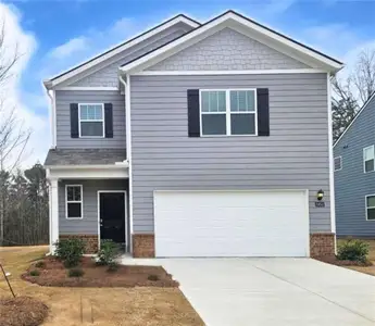 New construction Single-Family house 5439 Baybrook Cir, South Fulton, GA 30349 plan Manning - image
