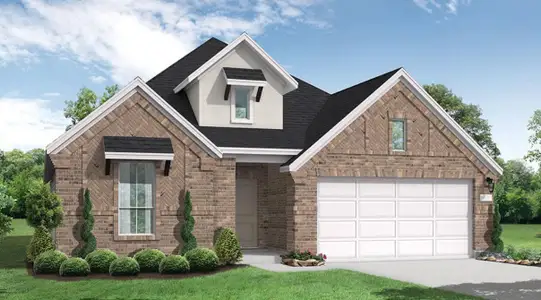 New construction Single-Family house 424 Wagyu Trl, New Caney, TX 77357 plan Morgan - image