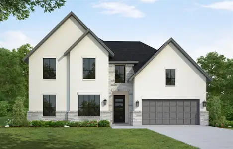 New construction Single-Family house 805 Rock Daisy Trl, Hutto, TX 78634 plan The Collins - image