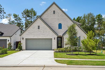 New construction Single-Family house 15994 Mahogany Mist Dr, Conroe, TX 77302 plan 4059 Elevation D - image