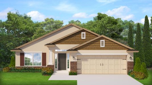 New construction Single-Family house 11584 Grace Rd, Weeki Wachee, FL 34614 plan 1820 - image