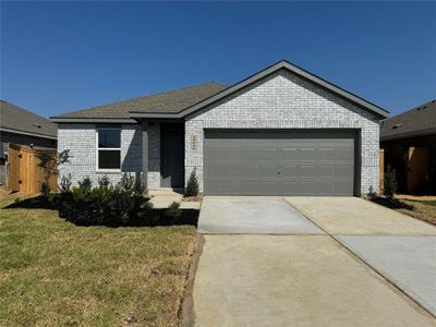 New construction Single-Family house 16623 River Grass Trl, Hockley, TX 77447 Oxford- photo 0