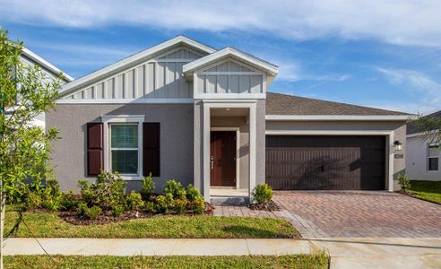 New construction Single-Family house 4853 Edensbridge Ln, Kissimmee, FL 34746 Dover- photo 0