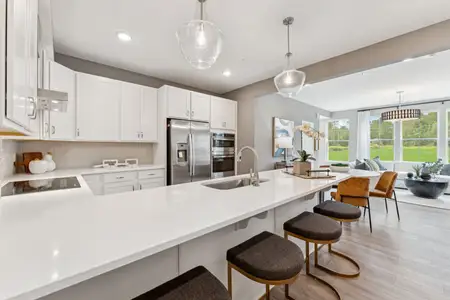 New construction Condo house 703 Grove Edge Ln, Unit 100, Wake Forest, NC 27587 plan Tessa - image