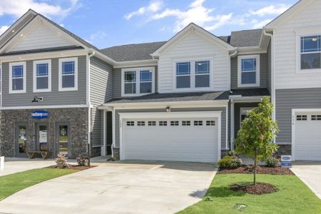 New construction Townhouse house 123 Lennei Lane, Garner, NC 27529 - photo 0