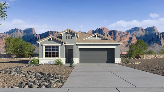New construction Single-Family house 18432 W Buckskin Trl, Wittmann, AZ 85361 plan Dove - image