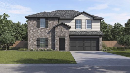 New construction Single-Family house 1310 Beach Blvd, Sherman, TX 75090 plan Perry - image