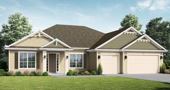 New construction Single-Family house 304 Sandy Bluff Ln, Yulee, FL 32097 plan Bridgecreek - image