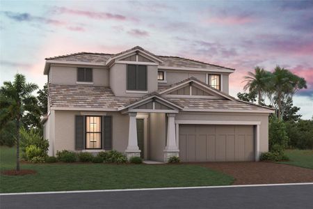 New construction Single-Family house 17312 Savory Mist Circle, Bradenton, FL 34211 Daintree - The Single Family River Series- photo 0