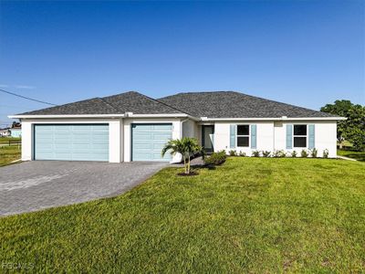 New construction Single-Family house 1021 Nw 13Th Ave, Cape Coral, FL 33993 plan The Paradise Cove - image