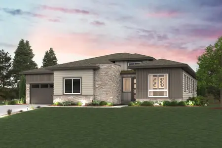 New construction Single-Family house 13905 Hessie Trail Rd, Parker, CO 80138 plan The Hamilton - image