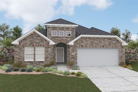 New construction Single-Family house 204 Seattle Slew Dr, Jarrell, TX 76537 plan Paramount - image