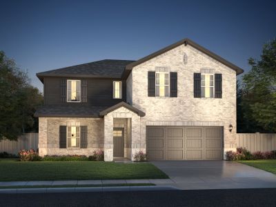 New construction Single-Family house 3201 Romero Plz, Fort Worth, TX 76179 plan The Royal - image
