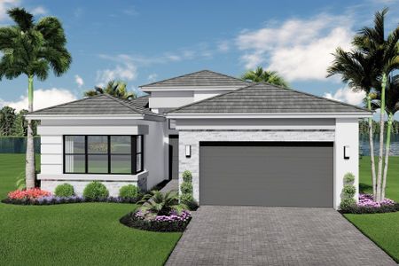 New construction Single-Family house 11219 Sweet Sage Ave, Boynton Beach, FL 33473 plan Bimini Grande - image