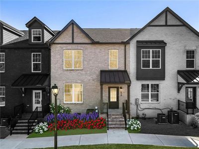 New construction Townhouse house 624 Oakleaf Grove Ln, Sugar Hill, GA 30518 - image