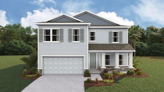 New construction Single-Family house 1619 Nw 128Th Ter, Newberry, FL 32669 plan Coral - image