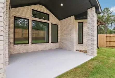 New construction Single-Family house 26018 Peacetree Ln, Montgomery, TX 77316 plan 4069 Elevation D - image