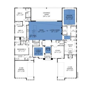 New construction Single-Family house 84 Courtney Manor Ct, St. Augustine, FL 32092 plan Monica - Pinnacle Series | 80' Wide Lots - image 5