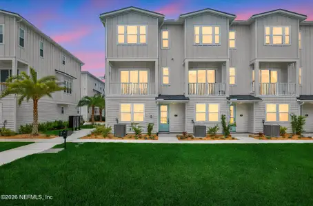 New construction Townhouse house 12 N Beach Wy, Jacksonville Beach, FL 32250 plan Haven - image