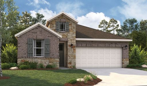 New construction Single-Family house 1357 Blue Oak Blvd, San Marcos, TX 78666 Sapphire- photo 0