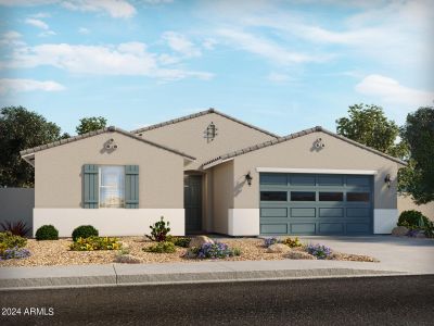 New construction Single-Family house 36794 West La Paz Street, Maricopa, AZ 85138 Bailey- photo 0