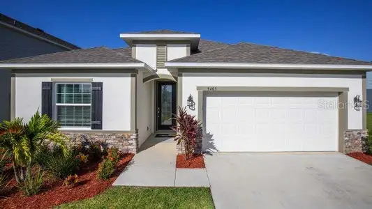 New construction Single-Family house 31412 Malbec Dr, Brooksville, FL 34602 plan The Miramar - image