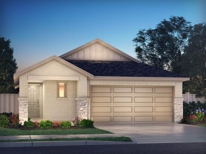 New construction Single-Family house 29223 Farmhouse Estates Dr, Waller, TX 77484 plan The Cascade (330) - image