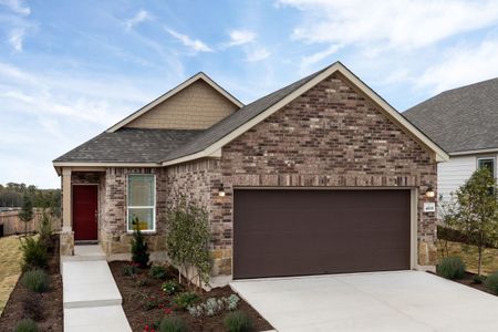 New construction Single-Family house 4805 Delancey Drive, Manor, TX 78653 - photo 0