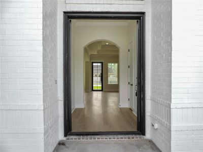 Similar Front Entry way of a Home Built by Tx Best Home Builders