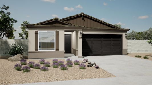 New construction Single-Family house 18095 W Calle Lejos, Surprise, AZ 85387 plan Sagebrush - image