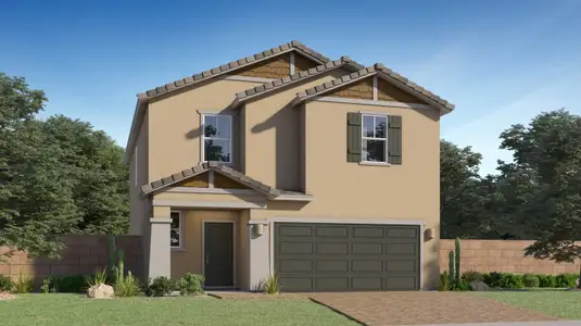 New construction Single-Family house 23204 W Parkway Dr, Buckeye, AZ 85326 plan Monterey Plan 3053 - image