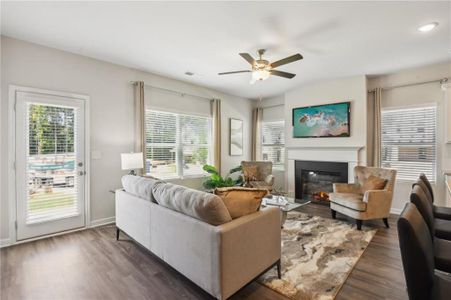 New construction Townhouse house 6379 Towhee Wy, Morrow, GA 30260 plan The Newbury - image 8