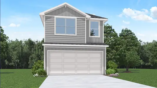 New construction Single-Family house 17834 Delmar Heights Ln, Humble, TX 77346 plan 1293 - image