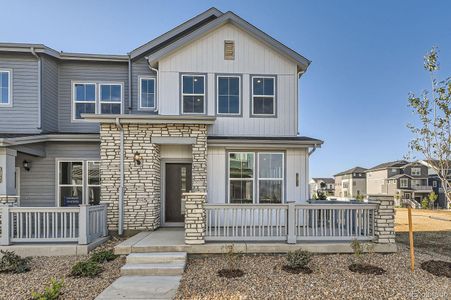 New construction Townhouse house 1971 S Gold Bug Way, Aurora, CO 80018 - photo 0