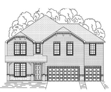 New construction Single-Family house 705 Mcadoo Drive, Arlington, TX 76002 - photo 0