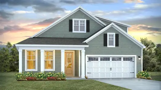 New construction Single-Family house 2090 Tulip Poplar St, Leland, NC 28451 plan DARBY - image