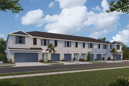 New construction Townhouse house 5429 Tripoli Dr, Palmetto, FL 34221 Sabal- photo 0