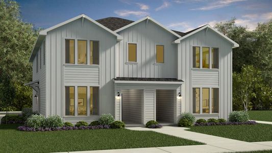 New construction Townhouse house 3404 Lake District Ln, Fort Worth, TX 76135 BRADEN- photo 0 0