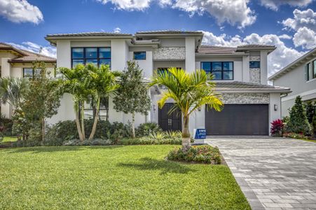 New construction Single-Family house 10014 Skyloft St, Palm Beach Gardens, FL 33412 Olympus- photo 0