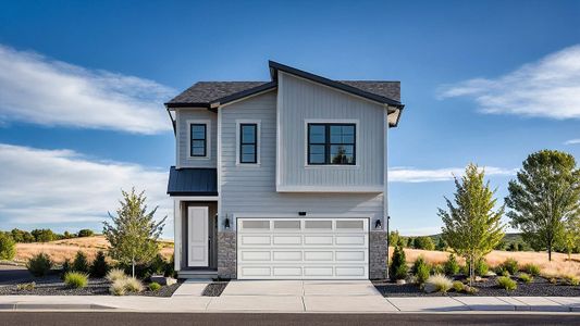 New construction Single-Family house 7979 Grey Bark Wy, Colorado Springs, CO 80908 plan The Stonebridge - image