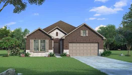 New construction Single-Family house 15230 Prairie Mill Drive, New Caney, TX 77357 Olive III U- photo 0