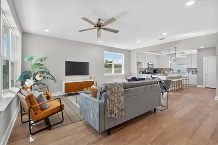 New construction Townhouse house 5909 Rotunda Vw, Austin, TX 78747 - image 4