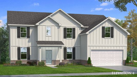New construction Single-Family house 2981 Springdale Rd, Snellville, GA 30039 plan Meridian II - image