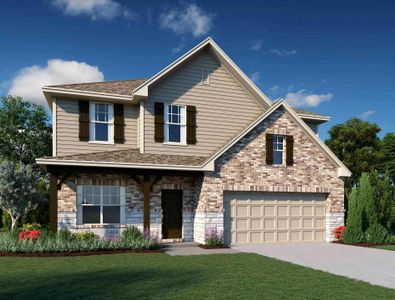 New construction Single-Family house 10116 Peppercorn Pl, Schertz, TX 78154 plan Gage - image