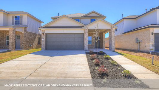 New construction Single-Family house 117 Morning Side Grv, San Marcos, TX 78666 plan The Nicole - image